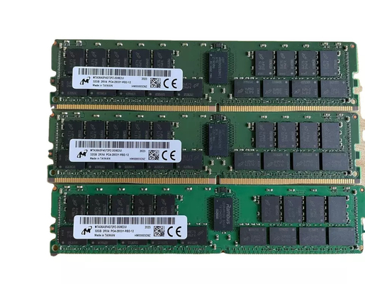 Διπλός πυκνός x4 DDR4-3200 μνήμης κεντρικών υπολογιστών Hynix 64GB ΚΑΝΟΝΙΣΜΌΣ ECC μνήμης RAM RDIMM