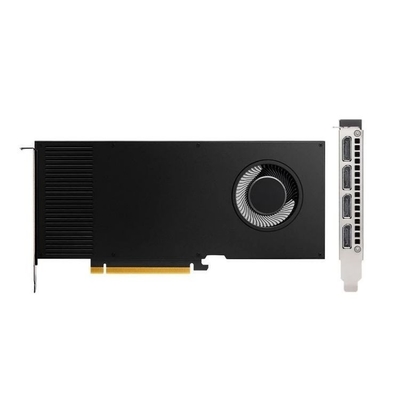 Διακοσοπενηνταεξάμπιτη 448GB/S NVIDIA RTX A4000 16GB GDDR6 γραφική ενιαία αυλάκωση GPU καρτών