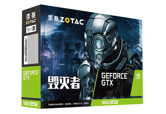 Νέα ZOTAC GTX1660S 1660 SUPER κάρτα γραφικών κάρτες βίντεο GeForce gtx1660S 6G κάρτα γραφικών NVIDIA GTX 1660 SUPER