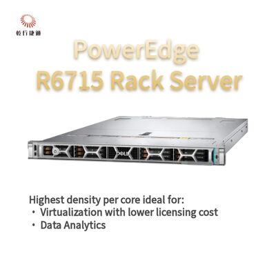 Dell PowerEdge R6715 Rack Server, custom storage server, 2-way server