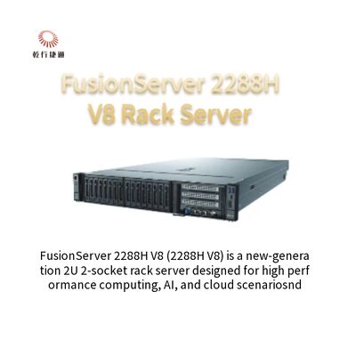 Rackmount Server Για Κέντρο Δεδομένων FusionServer 2288H V8 2U 2 Socket Server