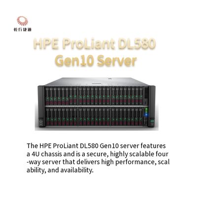 HPE DL580 Gen10 4U Rack Server Xeon Gold 5218R CPU 32/64GB Μνήμη
