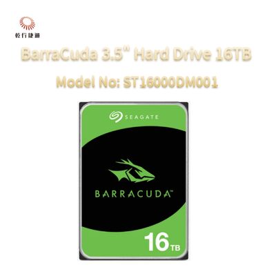 Seagate BarraCuda 3,5" σκληρός δίσκος 16TB αριθμός μοντέλου: ST16000DM001