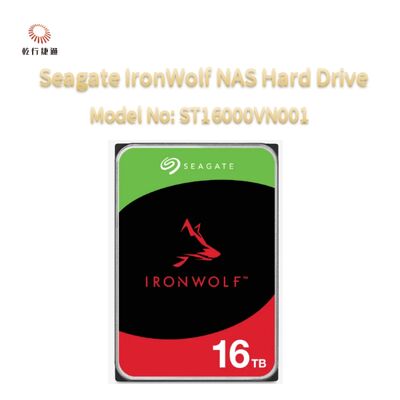 Δικτυακή αποθήκευση (NAS) σκληρού δίσκου Seagate IronWolf® αριθμός μοντέλου: ST16000VN001