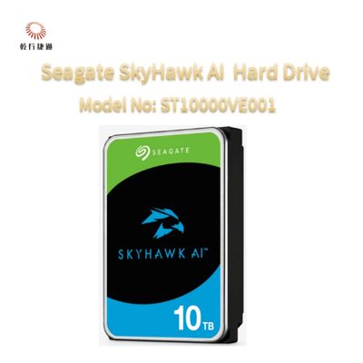 Seagate SkyHawk AI Video Hard Drive Model No: ST10000VE001