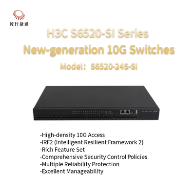 Η σειρά H3C S6520-SI S6520-24S-SI 10G Switch νέας γενιάς