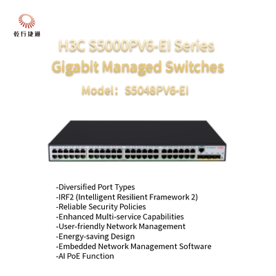 Διαχειριζόμενοι διακόπτες H3C S5000PV6-EI Series S5048PV6-EI Gigabit