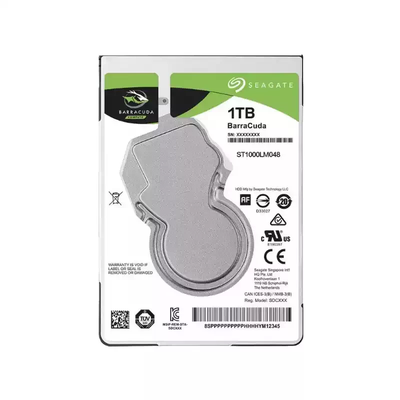 Seagate BarraCuda ST1000LM048 1TB 2.5" SATA 6Gb/s 5400RPM 128MB Εσωτερικός Σκληρός Δίσκος HDD 7mm για Laptop