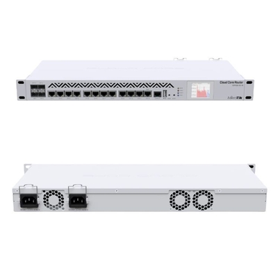 RAM CCR1036 12G 4S EM δρομολογητών 8GB πυρήνων σύννεφων 1U Rackmount Mikrotik