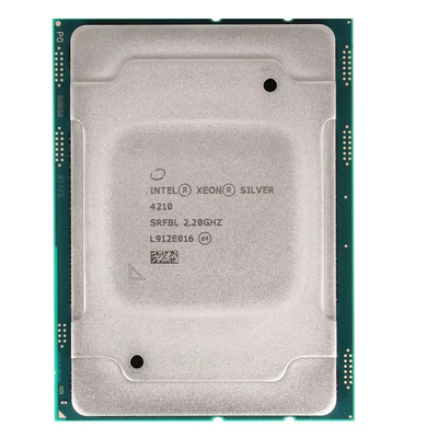 Ασήμι 4210 επεξεργαστής 10 πυρήνας 13.75M της Intel Xeon 2,2 Γ INTEL ΚΜΕ κρύπτη