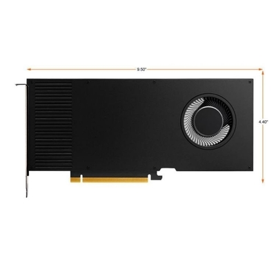 Διακοσοπενηνταεξάμπιτη 448GB/S NVIDIA RTX A4000 16GB GDDR6 γραφική ενιαία αυλάκωση GPU καρτών