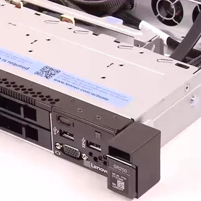 Επεξεργαστής της Intel Xeon ε-2378G κεντρικών υπολογιστών αποθήκευσης ραφιών ThinkSystem SR250 V2 4SFF