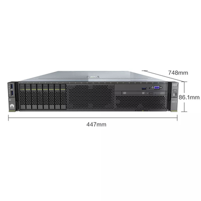 Αρχική υποστήριξη 48 DDR4 DIMMs κεντρικών υπολογιστών ραφιών Huawei 2488H V5 Intel Xeon 2U