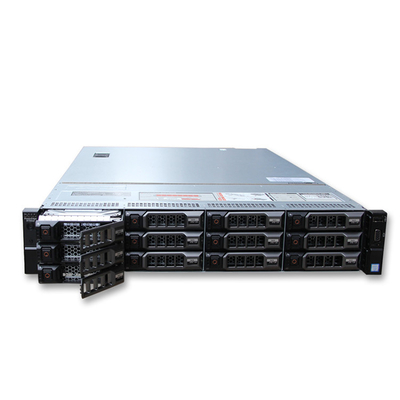 Ανανεωμένος κεντρικός υπολογιστής E5-2650V3 2u αποθήκευσης ραφιών της Dell PowerEdge R730 κεντρικός υπολογιστής