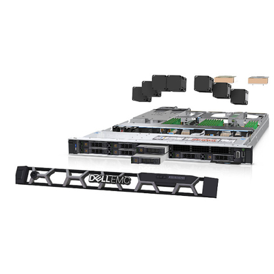 Κεντρικός υπολογιστής 1u EMC R450 Dell Poweredge μέχρι 4 NVMe PCIe SSDs ή 4 Χ 3.5SAS/SATA/SSD