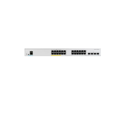 C1000-24T-4G-L Enterprise Network Switch 24 Port POE Power Supply 4 SFP Uplink Interfaces Ηλεκτρονικές συνδέσεις