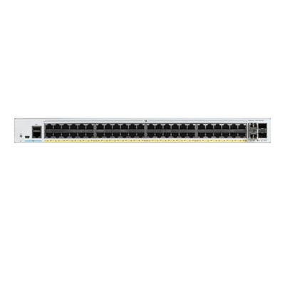 C1000 Cisco 48 Port Poe Switch Διανοητικό στρώμα 2 Δίκτυο πρόσβασης Enterprise Grade Gigabit C1000-48T-4X-L