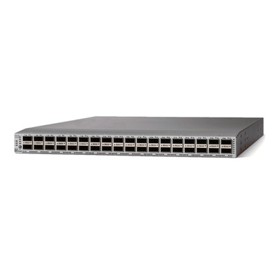 Cisco N9K-C9336C-FX2 Διακόπτης Κέντρου Δεδομένων 1RU 36p 40G/100G QSFP28 10 Gigabit RJ-45 128GB