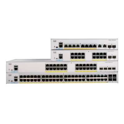Cisco C1000-16P-2G-L Gigabit Layer 2 Network Managed Enterprise Switch 16 θύρες RJ45 PoE+ 2SFP Οπτική ανοδική σύνδεση 120W