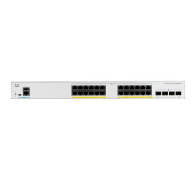 Σύνδεσμοι πρόσβασης Cisco C1000-24P-4X-L 24Gigabit Ethernet RJ45 PoE+ Uplink 4 SFP+ 195W