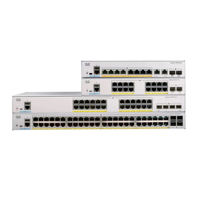 Σύνδεσμοι πρόσβασης Cisco C1000-24P-4X-L 24Gigabit Ethernet RJ45 PoE+ Uplink 4 SFP+ 195W