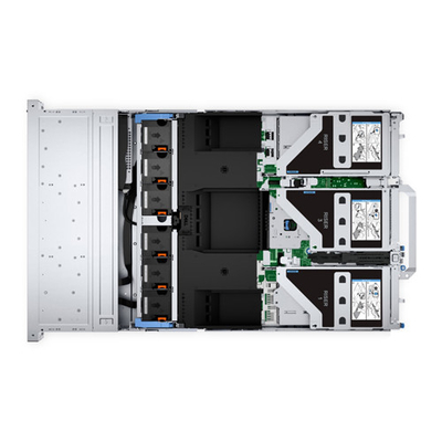 2U Dell PowerEdge R760 rack-mounted server Αποθήκευση εικονικοποίησης AI Intelligent GPU DDR5
