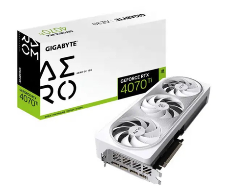 rand Νέα NVIDIA GeForce RTX 4070 TIAERO OC 12G GPU Desktop PCI Express Interface HD DP DisplayPort Απόδοση 8GB Βίντεο Memo