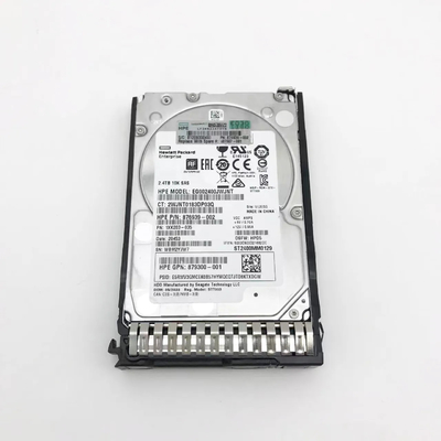 Αρχικό 881457-B21 HPE 2.4TB SAS 12G Enterprise 10K SFF SC 512e DS HDD 881507-001 για HPE Server G8/G9/G10