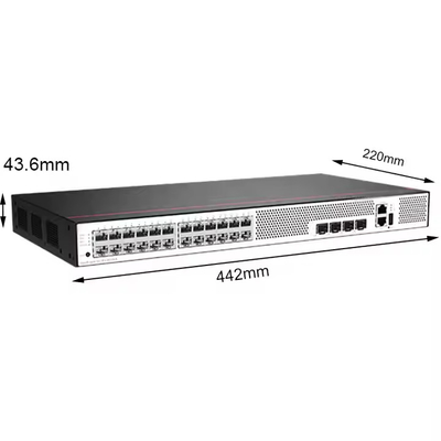 S5735S-L24T4X-A1 24 10/100/1000BASE-T θύρες Ethernet 4 10 Gigabit SFP+ εναλλακτικός διακόπτης πρόσβασης τροφοδοσίας