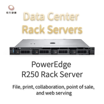 1U PowerEdge R250 Rack Server Προσαρμογή Premium