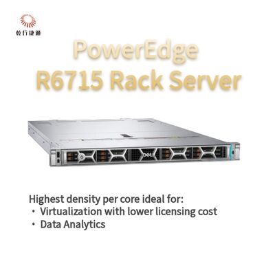 Dell PowerEdge R6715 Rack Server, custom storage server, 2-way server