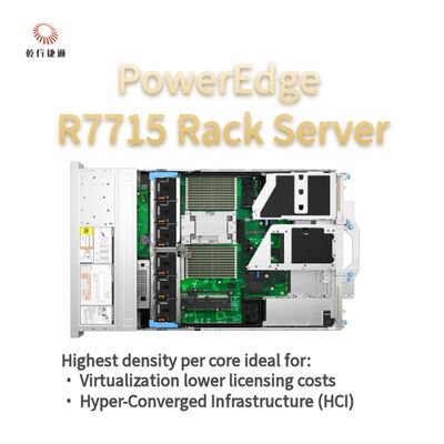 Διακομιστής Rack PowerEdge R7715 Βελτιωμένη απόδοση και αξία