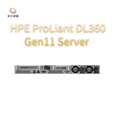 Διακομιστής πυκνότητας HPE ProLiant DL360 Gen11, διακομιστής αποθήκευσης κατά παραγγελία, διακομιστής 2 κατευθύνσεων
