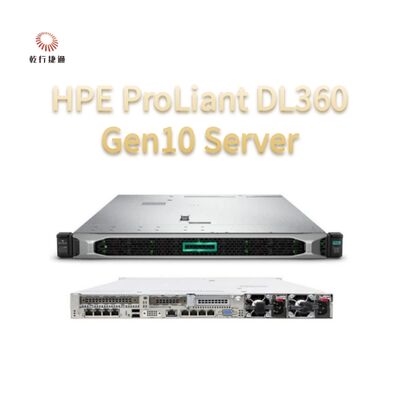 4 έως 128 Core Processor HPE ProLiant DL360 Gen10 Rack Server για εικονικοποίηση και βάσεις δεδομένων