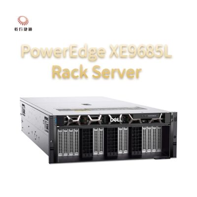 PowerEdge XE9685L Rack Server Υψηλής απόδοσης τεχνητής νοημοσύνης συμπεράσματα και μοντέλο τελικής ρύθμισης, σύστημα αποθήκευσης φλας, server xeon cpu