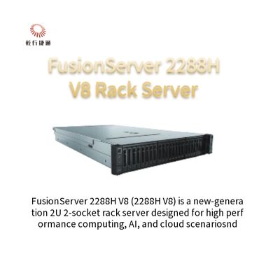 Rackmount Server Για Κέντρο Δεδομένων FusionServer 2288H V8 2U 2 Socket Server