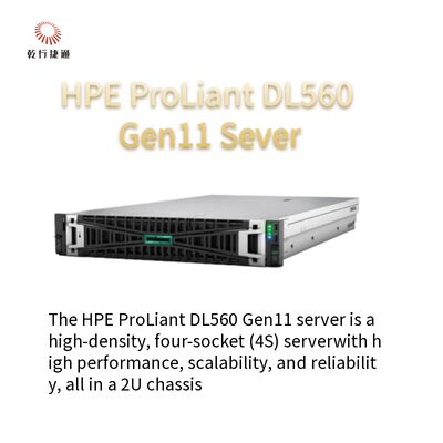 Επαναστατικό κέντρο δεδομένων HPE ProLiant DL560 Gen11 Animation Video Ultimate Speed και κλιμακούμενος διακομιστής