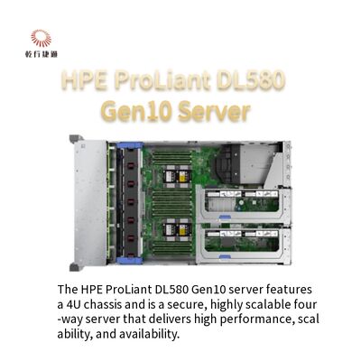 HPE DL580 Gen10 4U Rack Server Xeon Gold 5218R CPU 32/64GB Μνήμη
