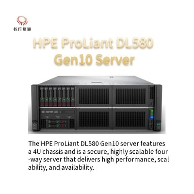 HPE DL580 Gen10 4U Rack Server Xeon Gold 5218R CPU 32/64GB Μνήμη