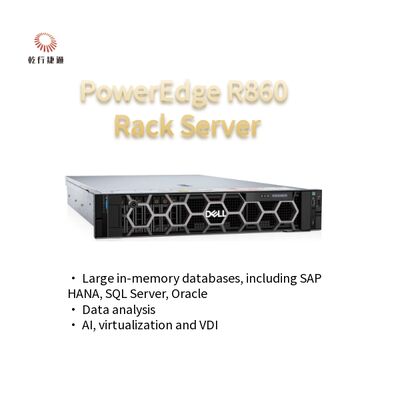 PowerEdge R860 Rack Server Intel Xeon Processor 2u Server Rack Προμηθευτές