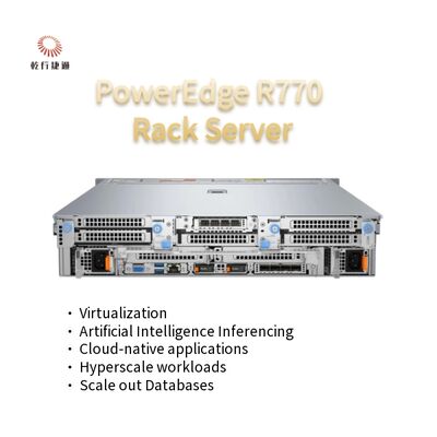 PowerEdge R770 2U dual-socket rack server Intel Xeon 6 processors