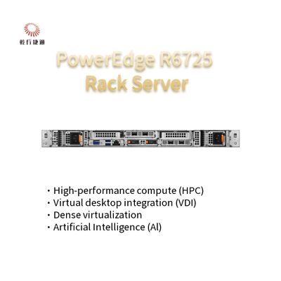 Διακομιστής Rack 1U High-Tech PowerEdge R6725 με Επεξεργαστή AMD EPYC Σειράς 9005