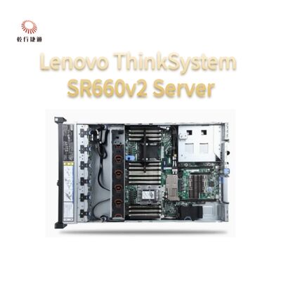 Lenovo ThinkServer SR660V2 υψηλής απόδοσης, εξαιρετικά επεκτάσιμος διακομιστής διπλής πρίζας 2U