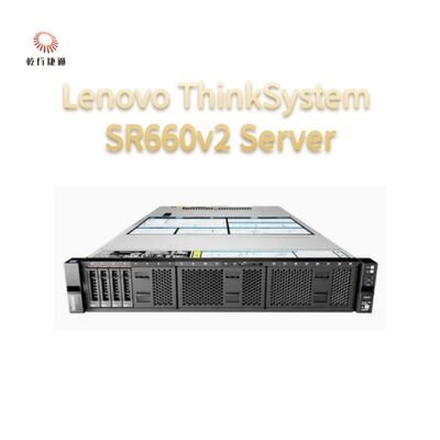 Lenovo ThinkServer SR660V2 υψηλής απόδοσης, εξαιρετικά επεκτάσιμος διακομιστής διπλής πρίζας 2U