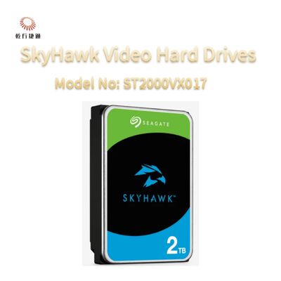 Δίσκοι σκληρού βίντεο Seagate SkyHawk αριθμός μοντέλου: ST2000VX017