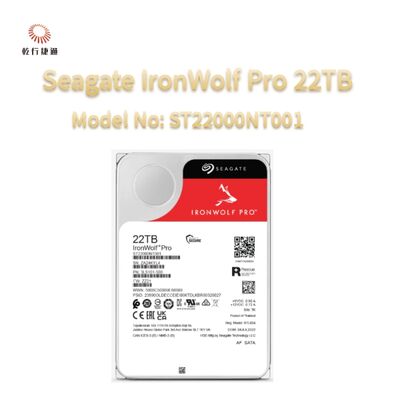 Seagate IronWolf Pro 22TB Αριθμός μοντέλου: ST22000NT001