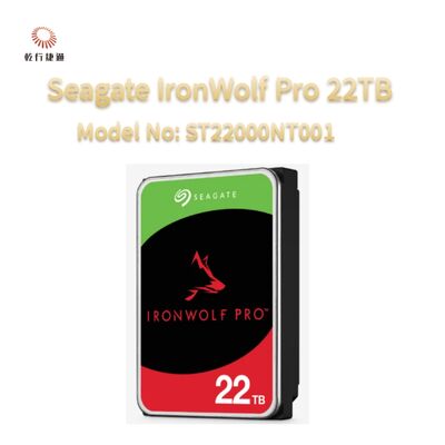 Seagate IronWolf Pro 22TB Αριθμός μοντέλου: ST22000NT001
