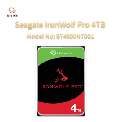 Seagate Ironwolf Pro 4TB Αριθμός μοντέλου: ST4000NT001