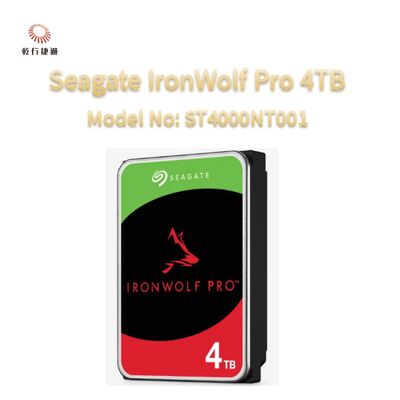 Seagate Ironwolf Pro 4TB Αριθμός μοντέλου: ST4000NT001