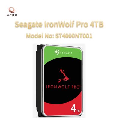Seagate Ironwolf Pro 4TB Αριθμός μοντέλου: ST4000NT001